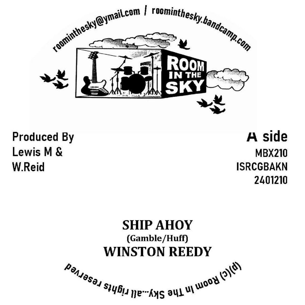 Winston Reedy - Ship Ahoy [7" Vinyl]