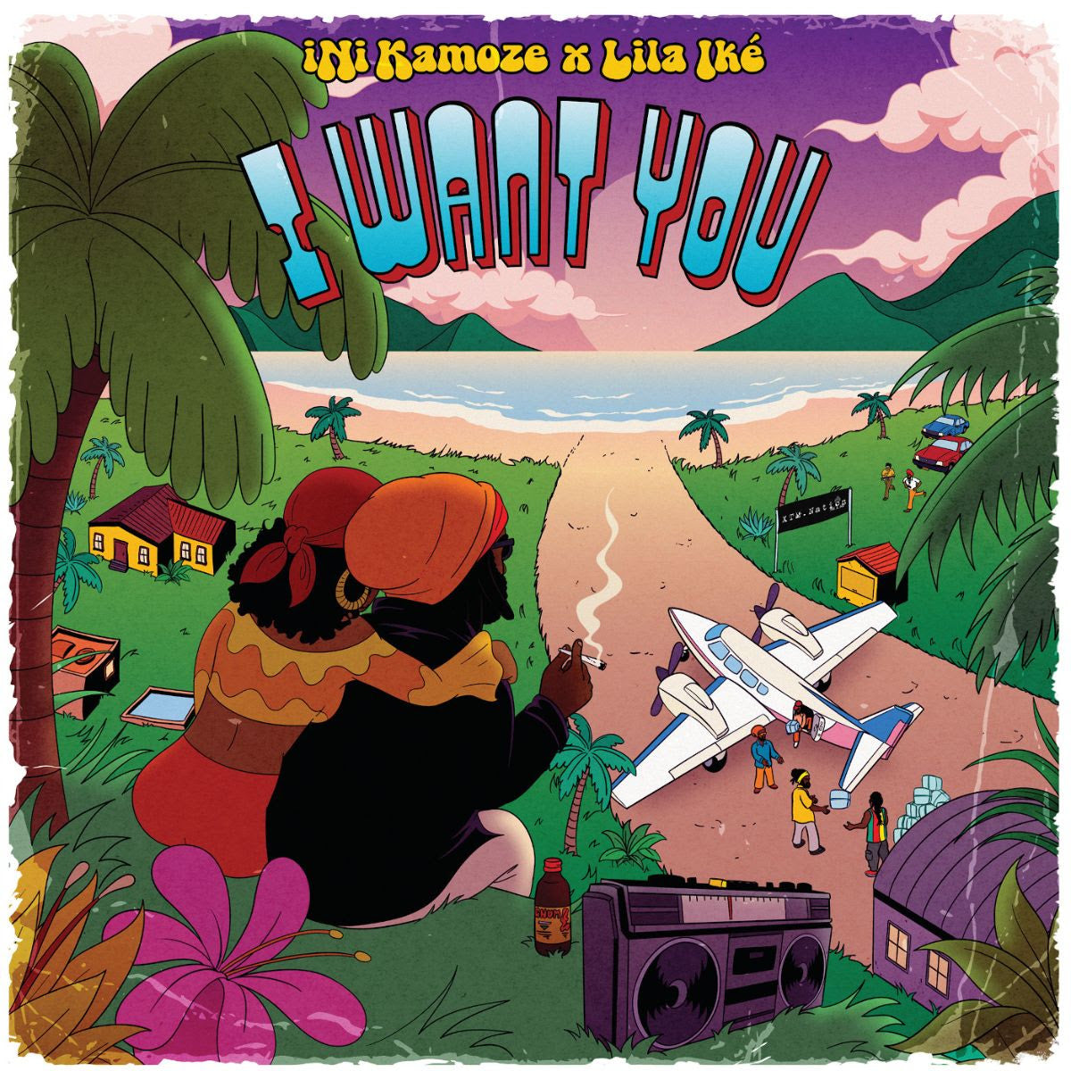 Ini Kamoze And Lila Iké - I Want You / Dub [ 7" Vinyl]