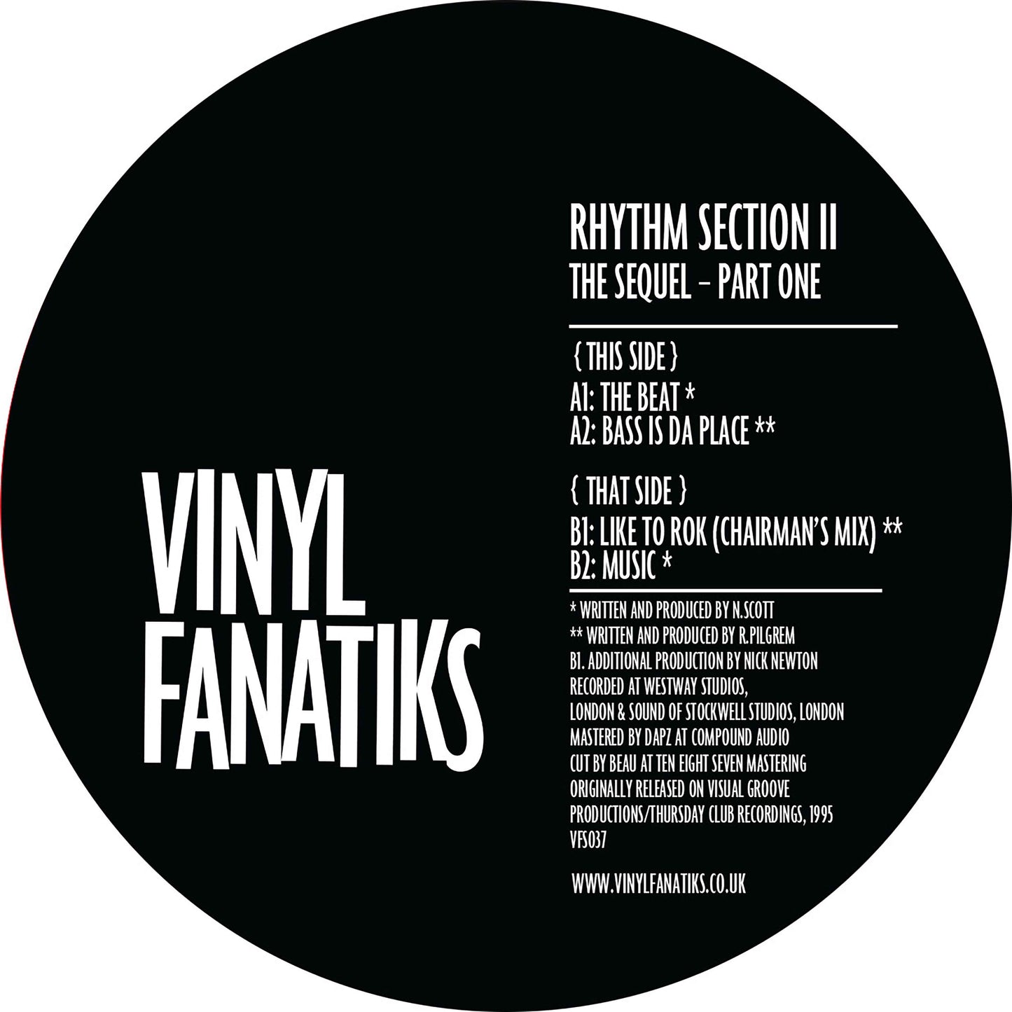 Rhythm Section - The Sequel (Part One) [Royal Blue Vinyl]