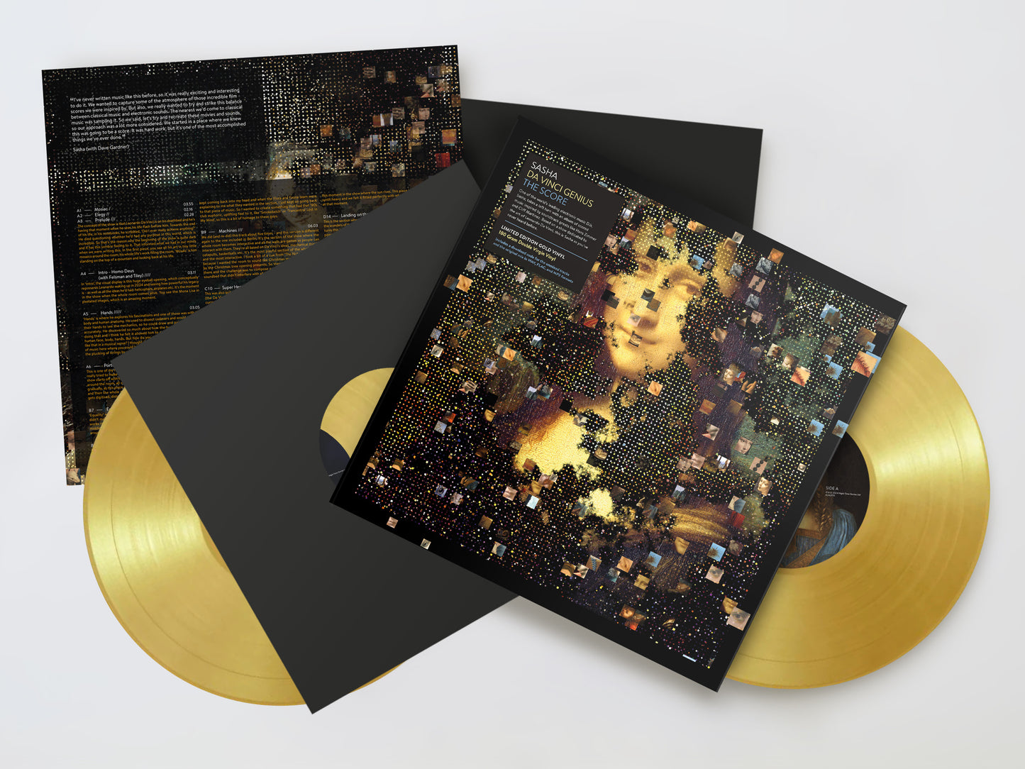 Sasha - Da Vinci: Genius [2LP Gold virgin vinyl]