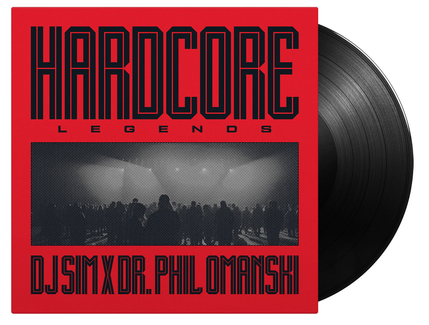 DJ Sim X Dr. Phil Omanski - Hardcore Legends (1LP Black)