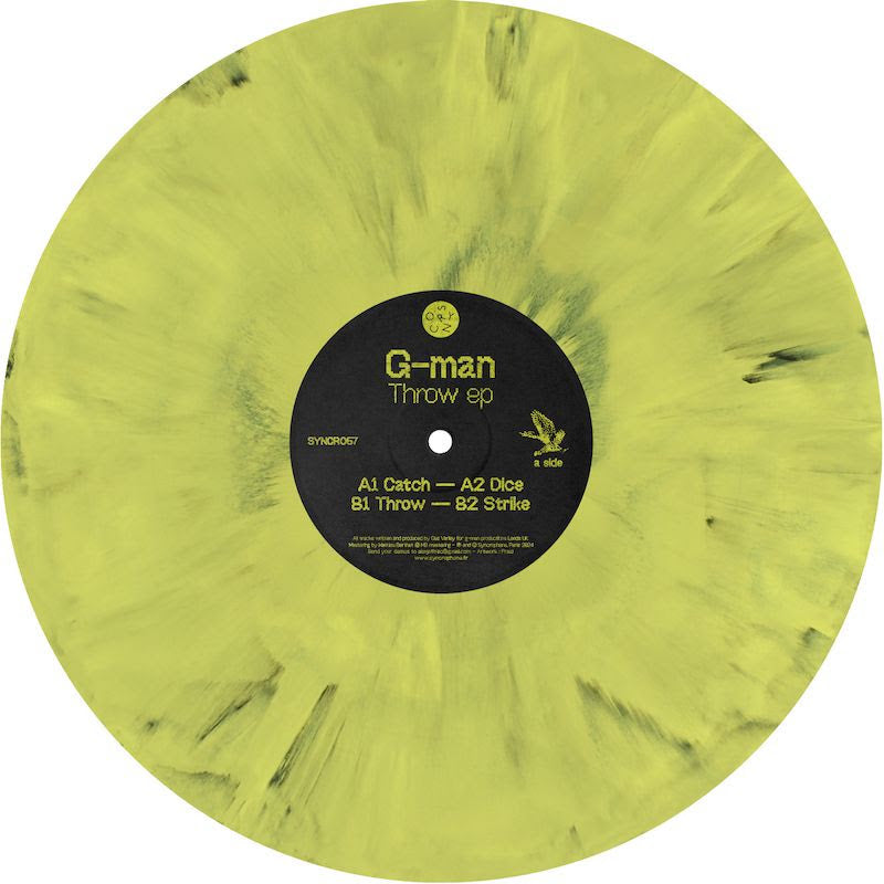 G-Man - Throw EP [12" Coloured vinyl]