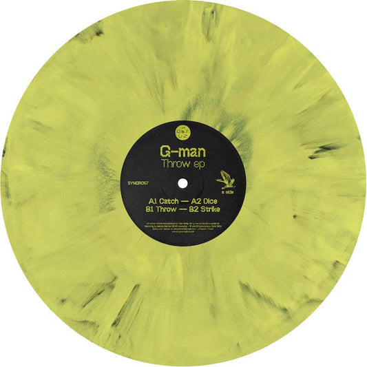 G-Man - Throw EP [12" Coloured vinyl]