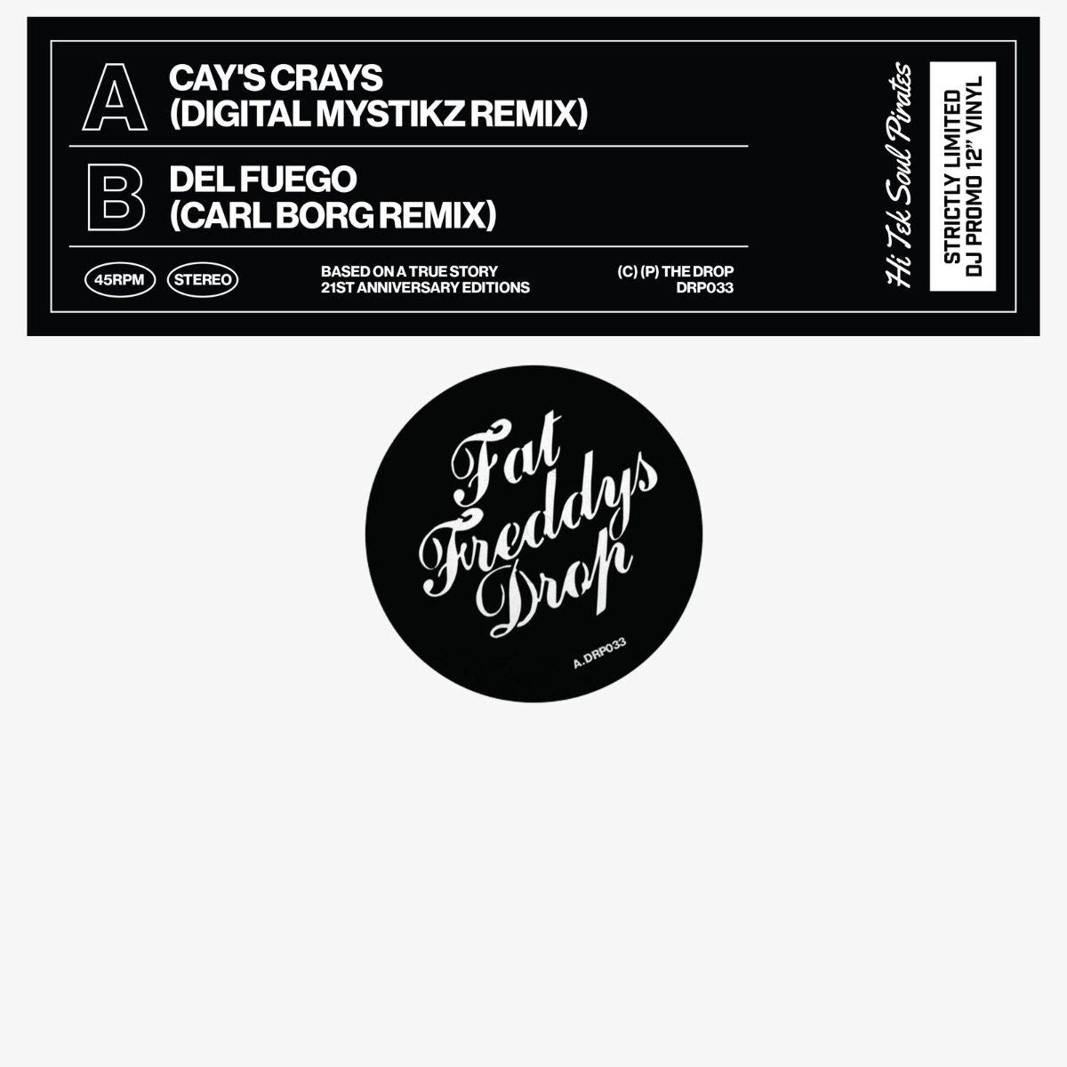 FAT FREDDY'S DROP - CAY'S CRAY'S (DIGITAL MYSTIKZ REMIX)