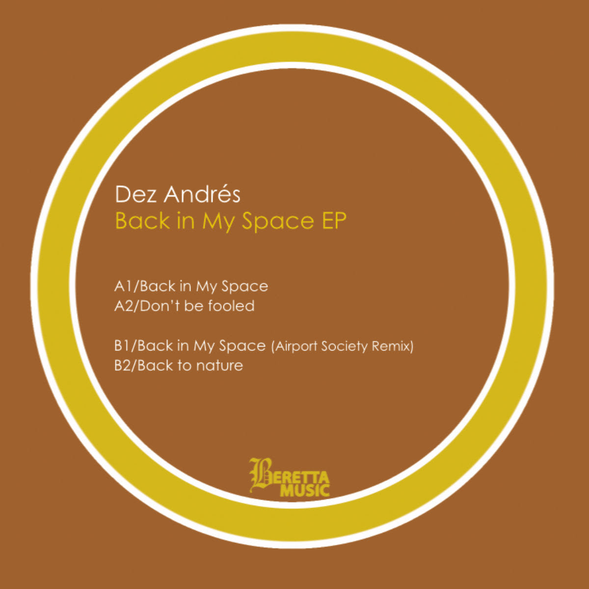 Dez Andrés - Back in My Space EP [Purple Vinyl]
