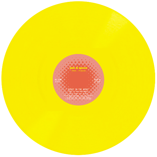 JAM & SPOON ft. PLAVKA - RIGHT IN THE NIGHT [YELLOW VINYL 12” REPRESS]