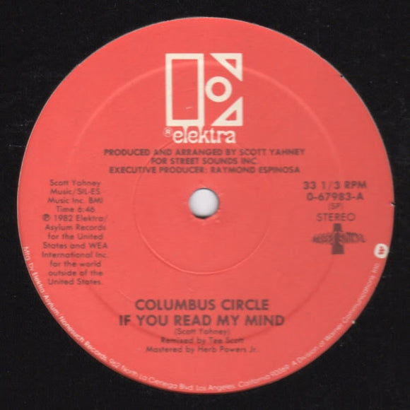 Columbus Circle - If You Read My Mind