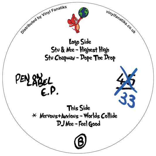 Stu & Nee + Nevous & Anxious - Pen On Label EP