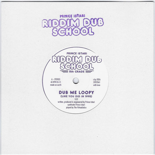 Prince Istari - Riddim Dub School 5th Grade [7" Vinyl]