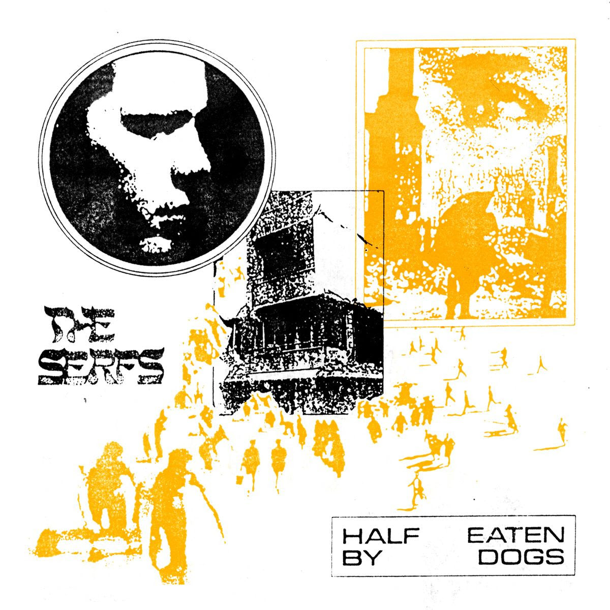 The Serfs - Half Eaten By Dogs [Limited Raw Meat Vinyl (Red/ White swirl)]