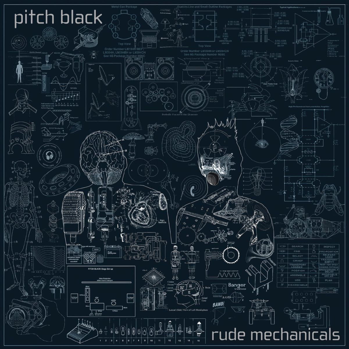 Pitch Black - Rude Mechanicals [2LP]