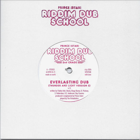 Prince Istari - Riddim Dub School 2nd Grade [7" Vinyl w/ Stamped Cardboard Sleeve]
