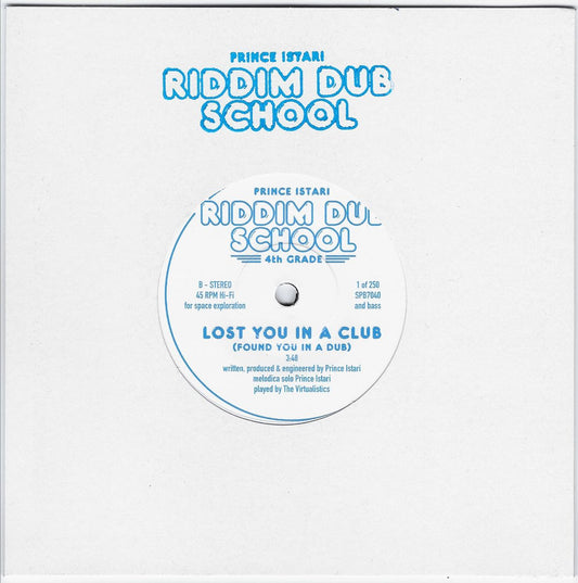 Prince Istari - Riddim Dub School 4th Grade [7" Vinyl]