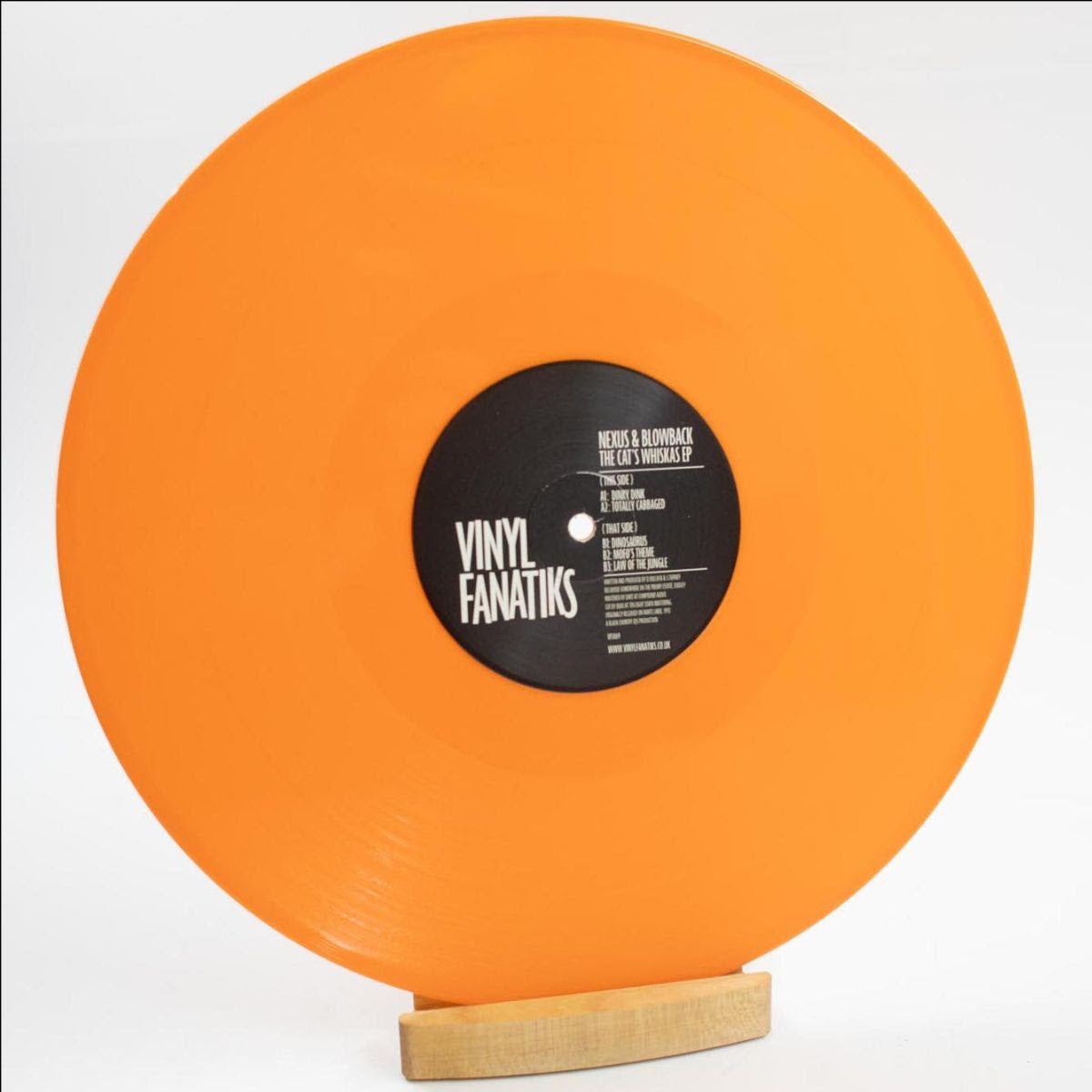 Nexus & Blowback - The Cat's Whiskas EP [Orange Vinyl Repress]