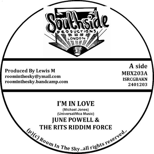 June Powell & The RITS Riddim Force - I'm In Love [7" Vinyl]