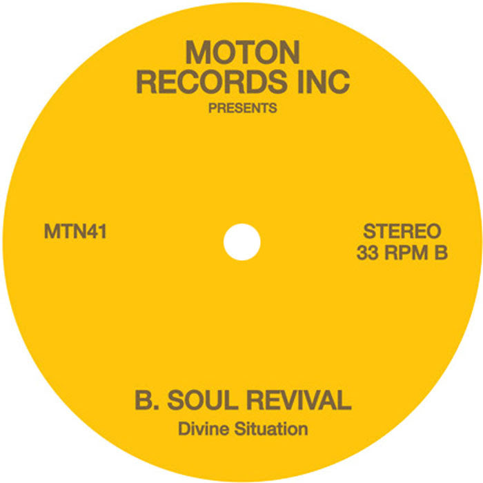Moton Records Inc Presents - Divine Situation [Yellow Vinyl]