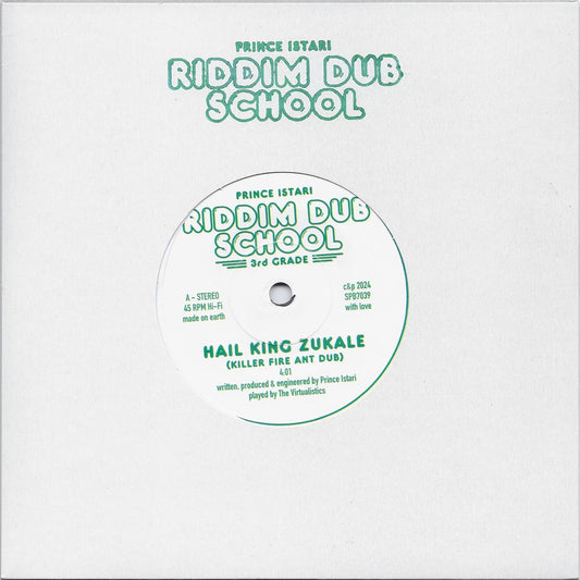 Prince Istari - Riddim Dub School 3rd Grade [7" Vinyl w/ Stamped Cardboard Sleeve]