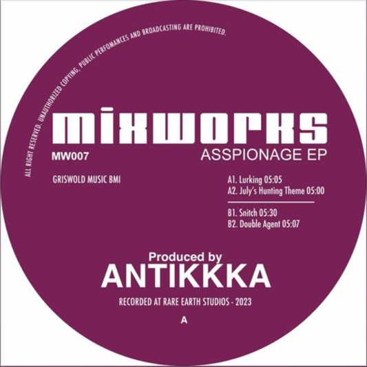 Antikkka - Asspionage EP