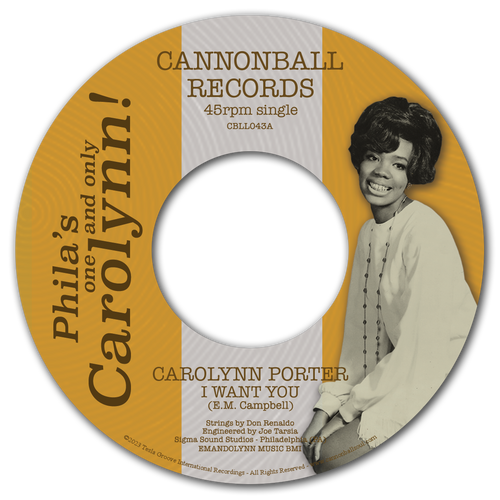 Carolynn PORTER - I Want You [7" Vinyl]