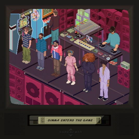 Simma - Enters The Game [Marbled Vinyl]