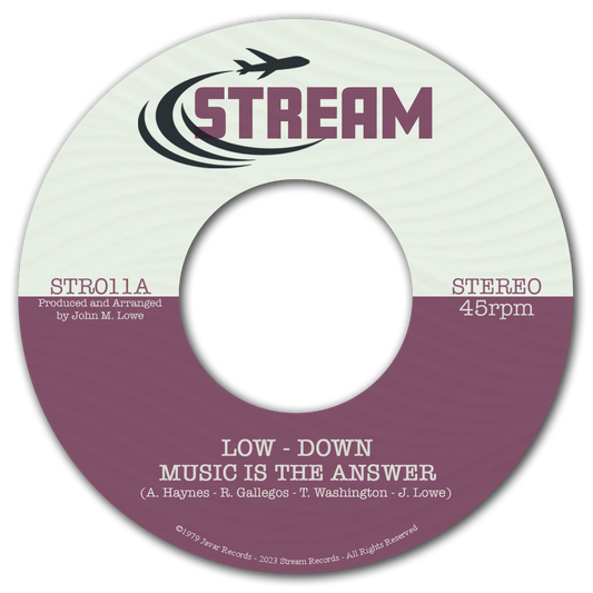 LOW DOWN - Music is the Answer