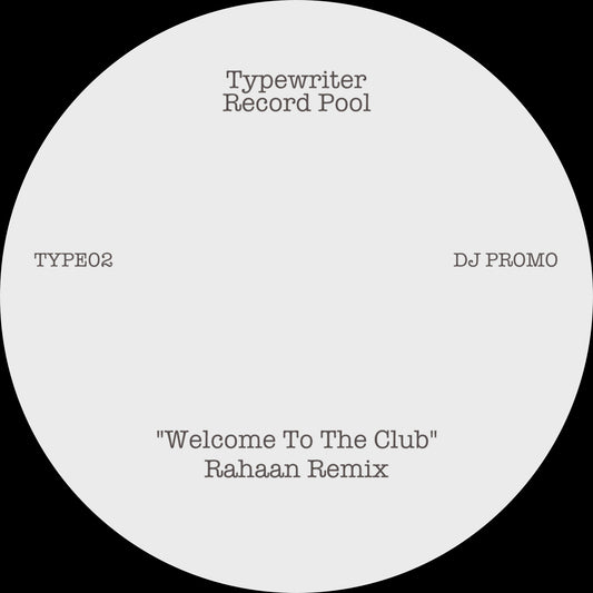 Rahaan - Welcome To The Club