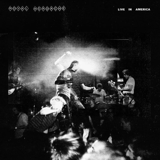 Royal Headache - Live In America [Black Vinyl, 11" x 17" poster]