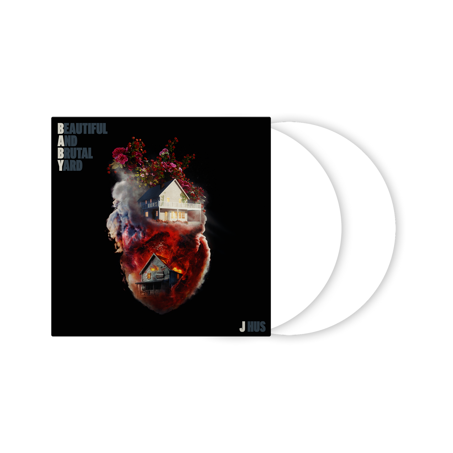 J Hus - Beautiful & Brutal Yard [2LP White]