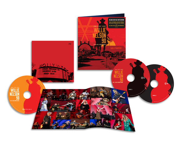 Willie Nelson - Long Story Short: Willie Nelson 90 Live At The Hollywood Bowl [2CD/BLU RAY]