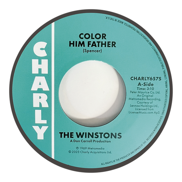 THE WINSTONS / RAZZY - COLOR HIM FATHER / I HATE HATE [7