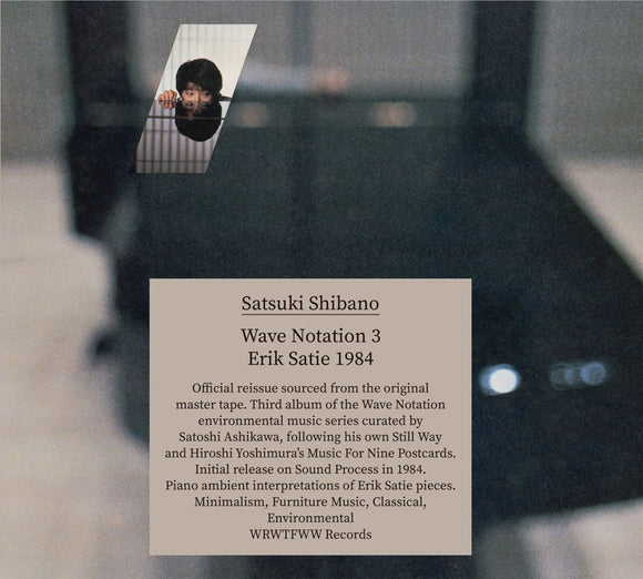 Satsuki Shibano - Wave Notation 3: Erik Satie 1984 (CD)