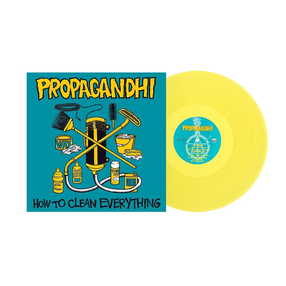 Propagandhi - How To Clean Everything [Transparent yellow coloured vinyl]