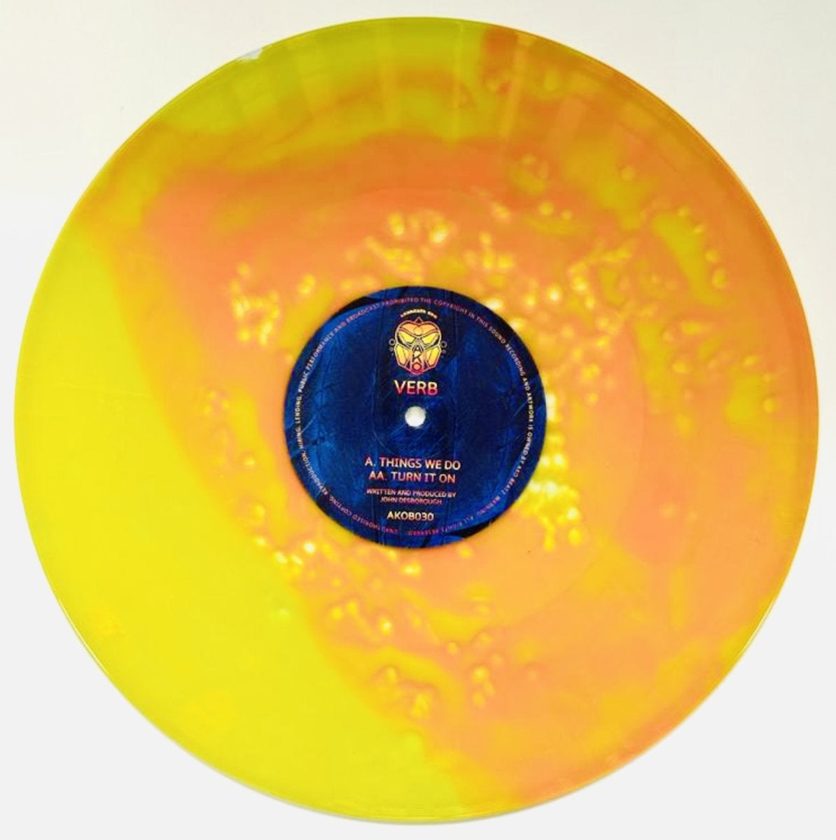 Verb - Things We Do EP (Special Orange/Yellow AKO Droplets Vinyl)