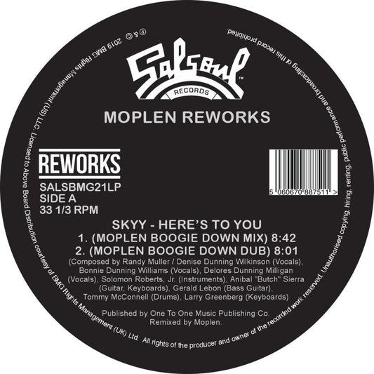 SKYY/THE SALSOUL ORCHESTRA - Moplen Reworks