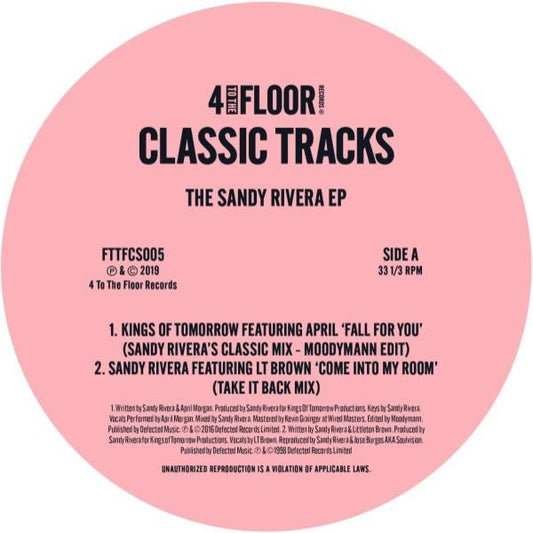 Various Artists - The Sandy Rivera EP  (Moodymann Remix)