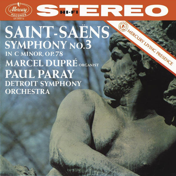 Marcel Dupré, Detroit Symphony Orchestra, Paul Paray  - Saint-Saëns – Symphony No. 3 “Organ” (Half-Speed Vinyl Reissue Series)