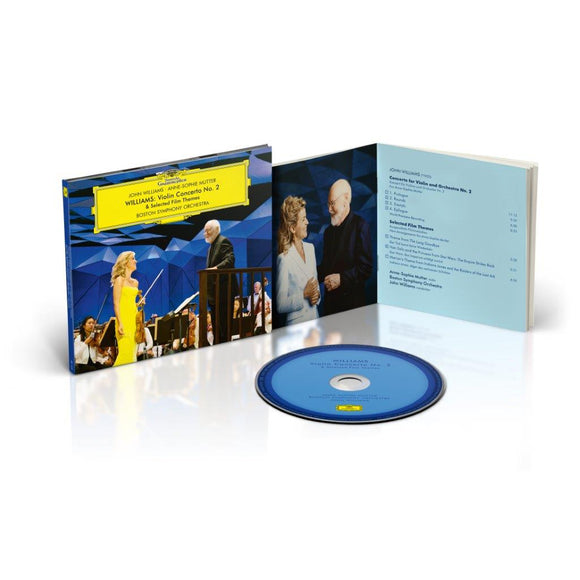 JOHN WILLIAMS & ANNE-SOPHIE MUTTER – Williams: Violin Concerto No. 2 [CD]