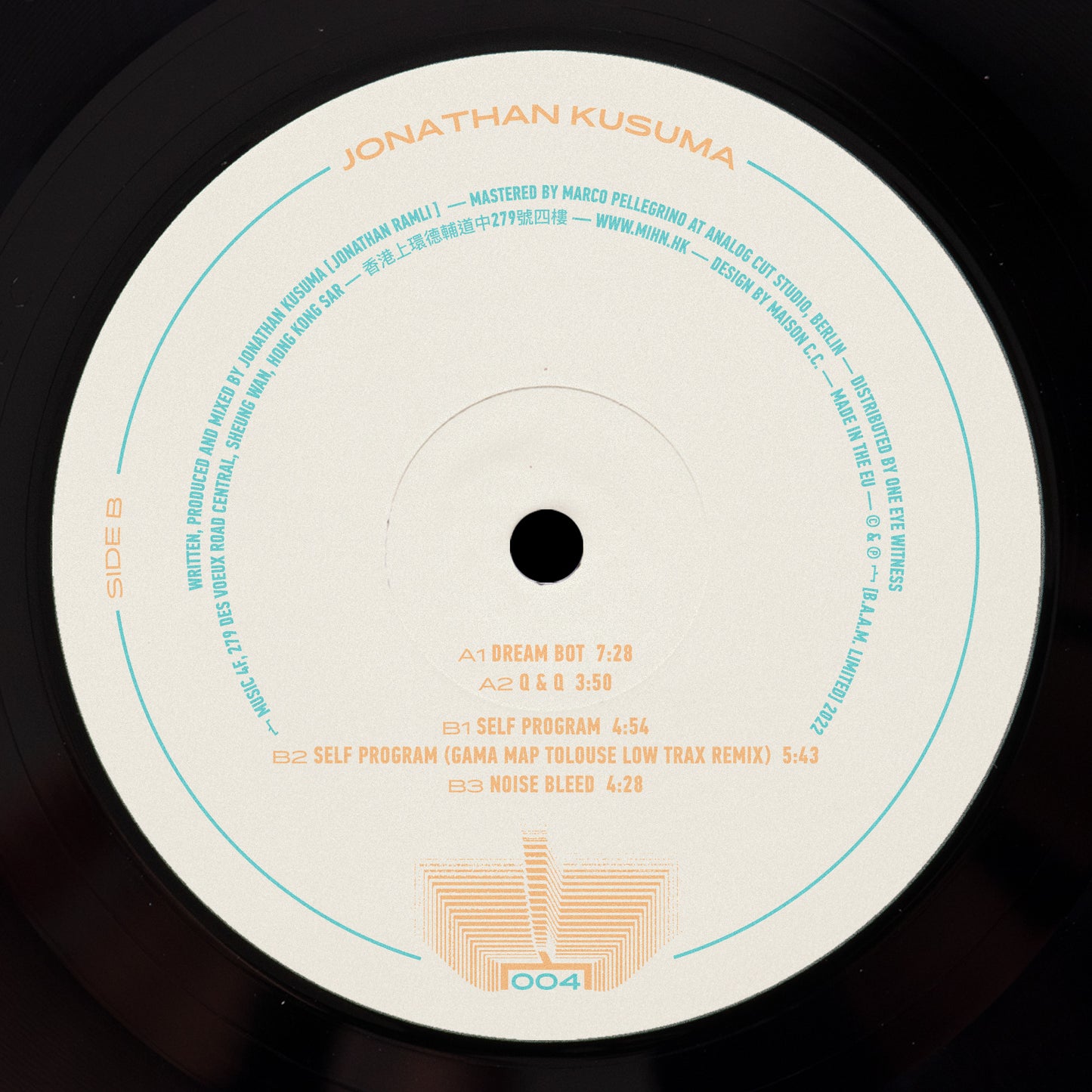 Jonathan Kusuma - Dream Bot w/ Tolouse Low Trax Remix