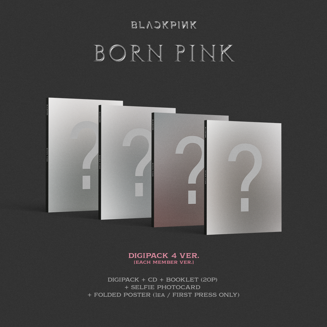 BLACKPINK - BORN PINK [International DigiPack ROSÉ Ver.]