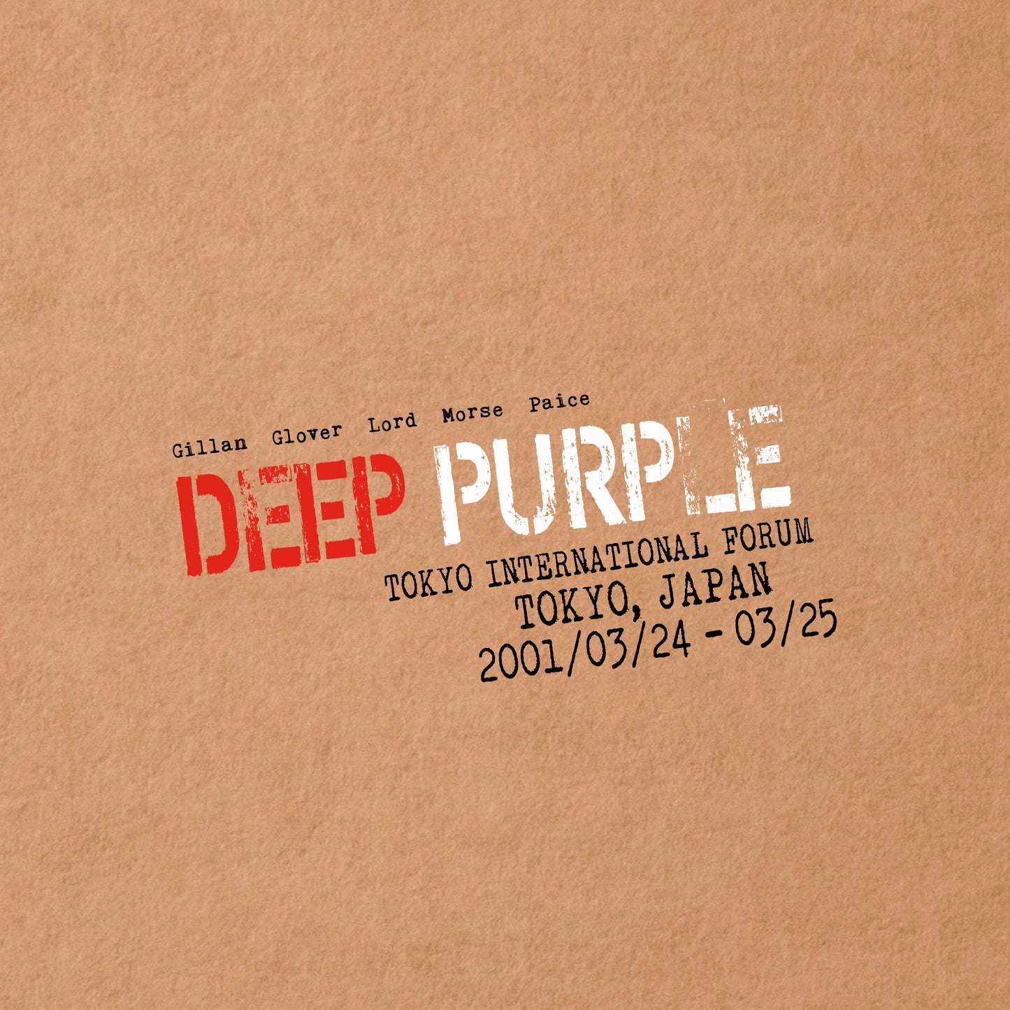 Deep Purple - Live In Tokyo 2001 [2CD Digipak]