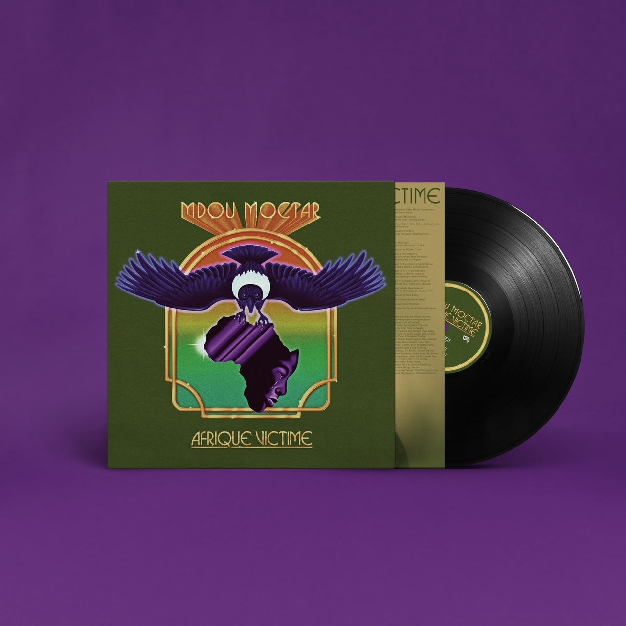 MDOU MOCTAR - Afrique Victime [Black LP]