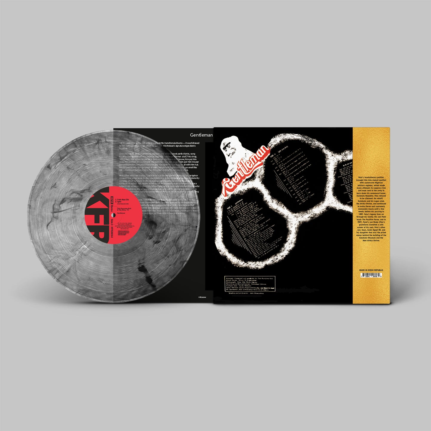 Fela Kuti - Gentleman (50th Anniversary Edition) [Igbo Smoke Vinyl]