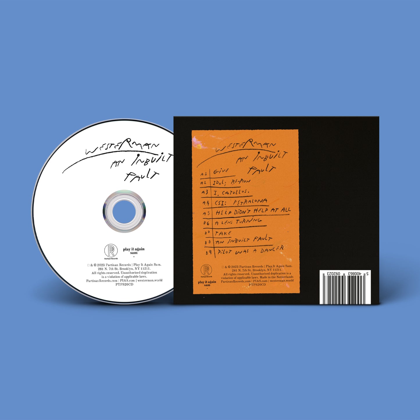 Westerman - An Inbuilt Fault [CD]