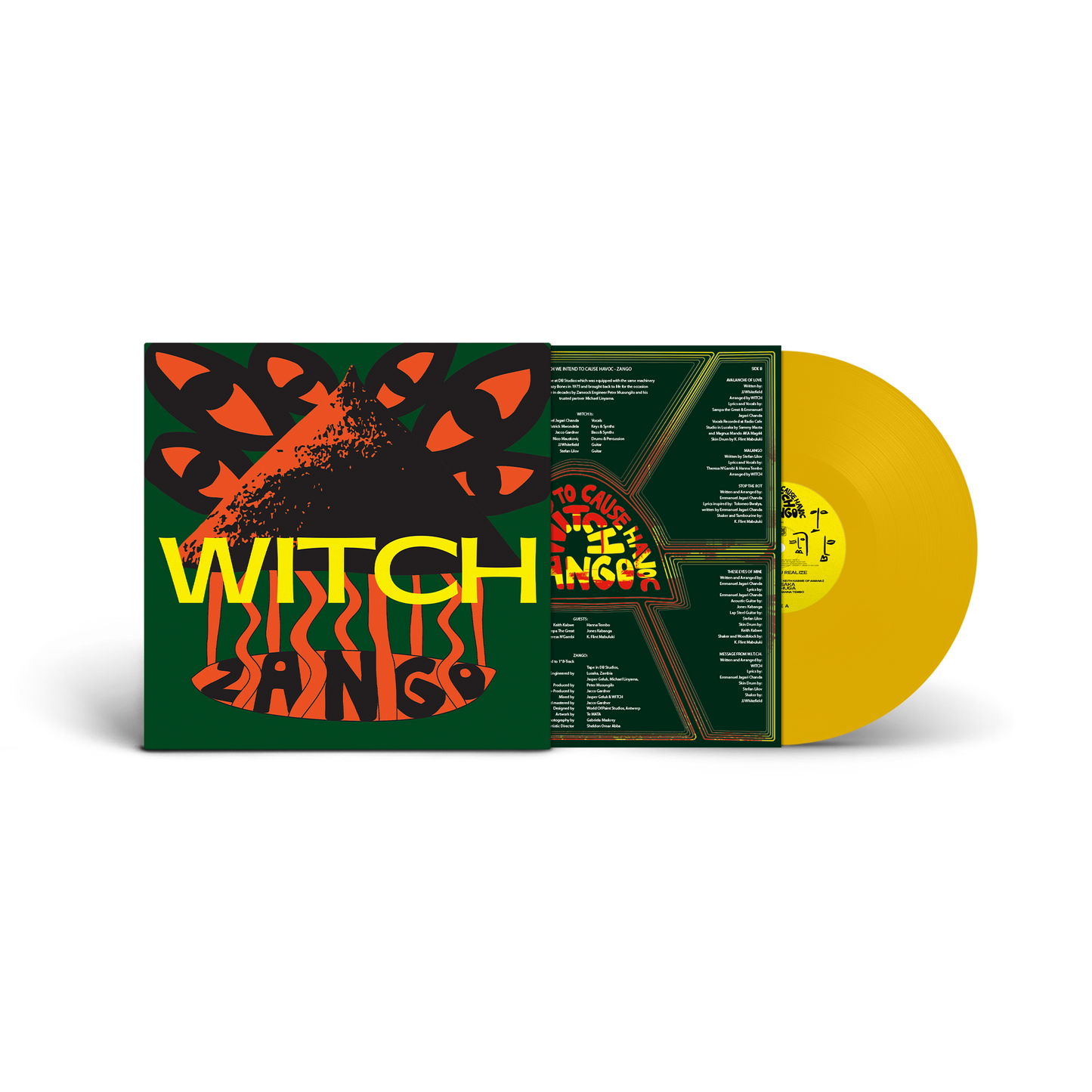 WITCH - Zango [Limited Edition 'Zambian Full Moon' yellow LP]