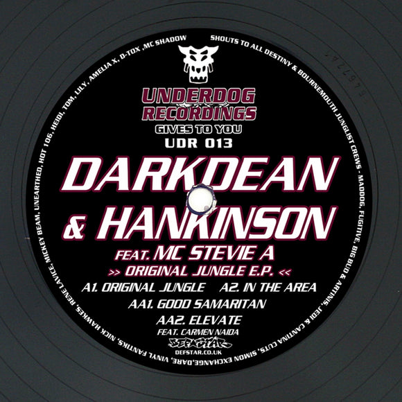 Dark Dean & Hankinson - The Original Jungle EP