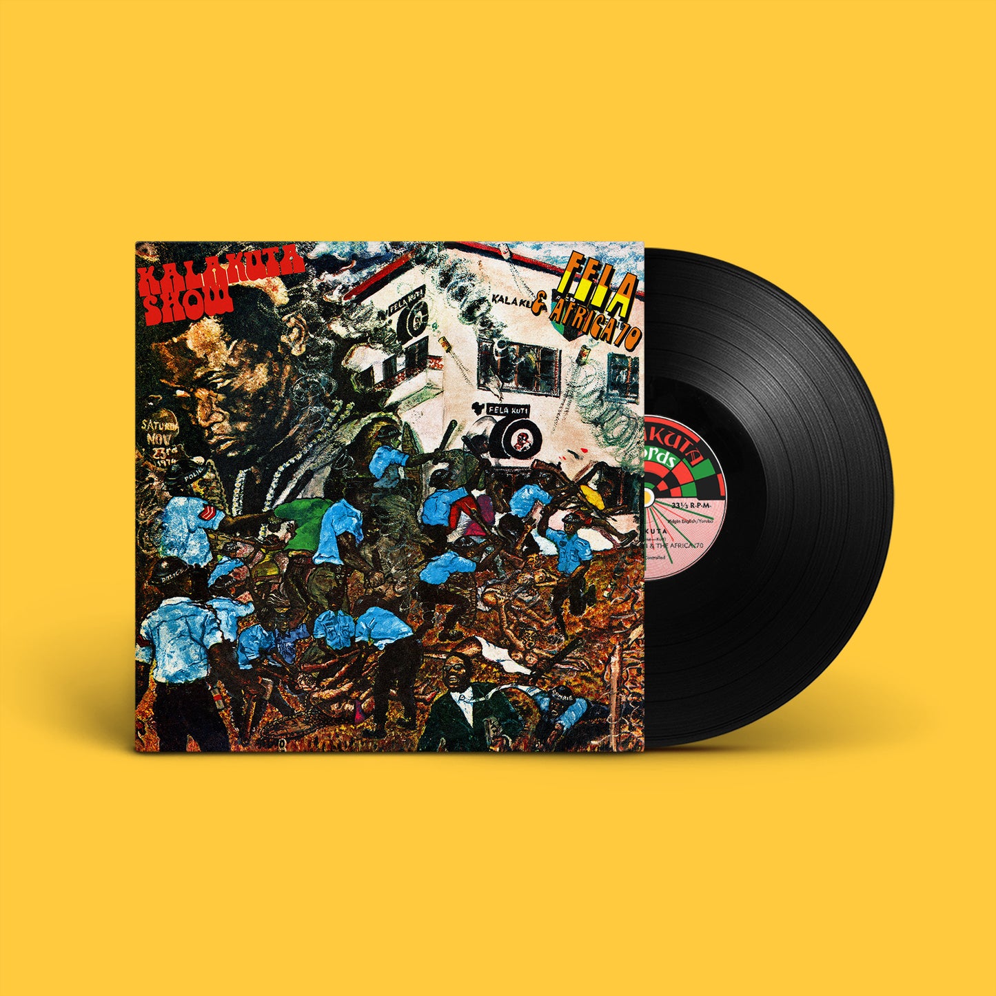 Fela Kuti - Box Set #5 Co-Curated by Chris Martin & Femi Kuti