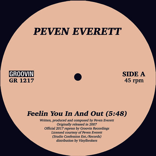 Peven EVERETT - Feelin You In & Out