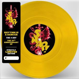 SNAP! - Rhythm Is A Dancer (30th Anniversary) [10” EP 100g Sun Yellow Colour Vinyl]