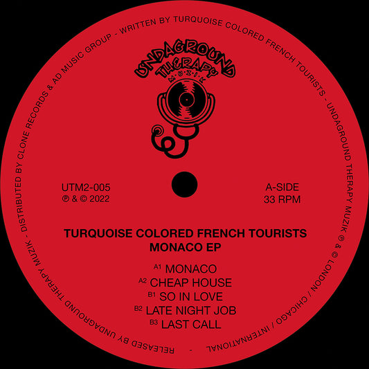 Turquoise Colored French Tourists - Monaco EP