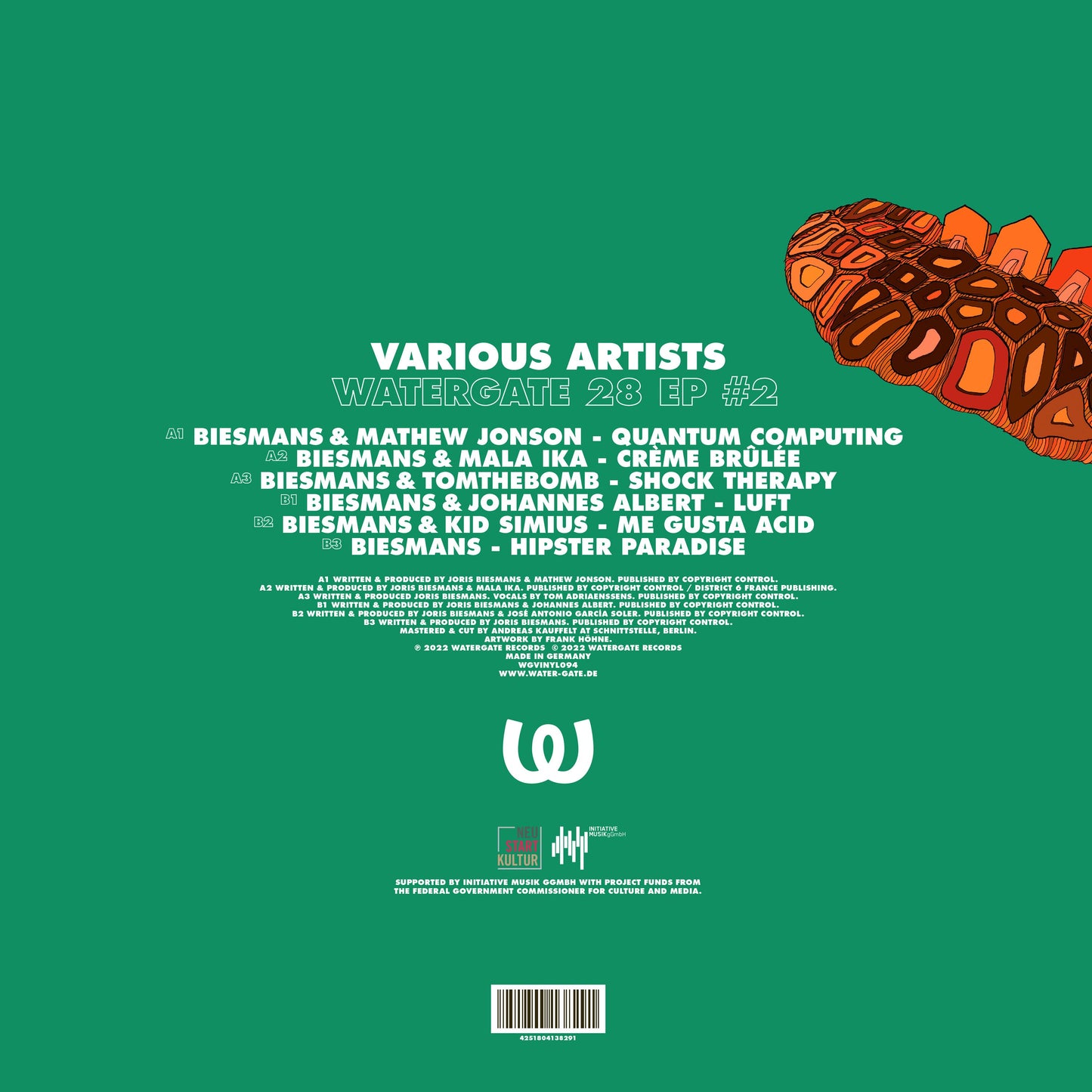 V.A. (Biesmans,MathewJonson,Mala Ika,TomTheBomb,..) - Watergate 28 EP #2